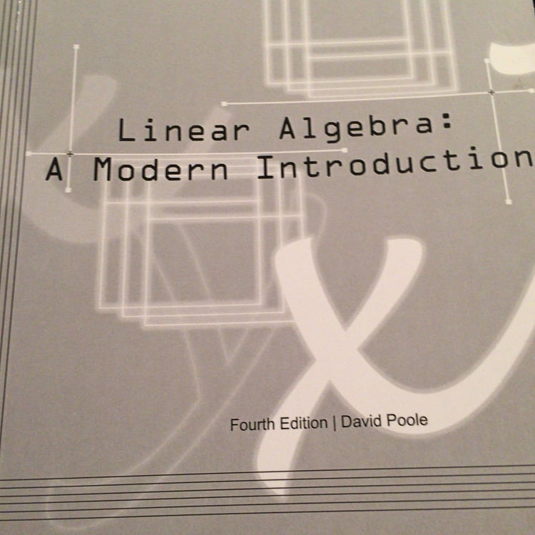Linear Algebra A Modern Introduction David Poole Fourth Edition 2015