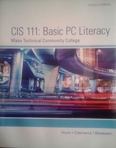 Custom CIS 111 Wake Tech CC