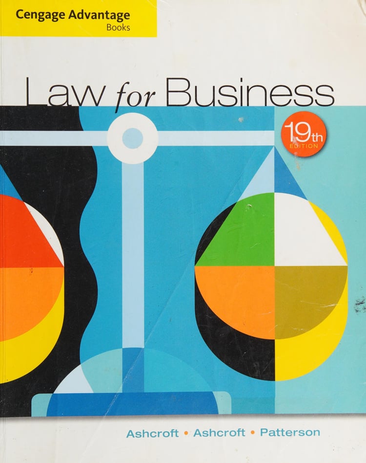Cengage Advantage Books: Law for Business