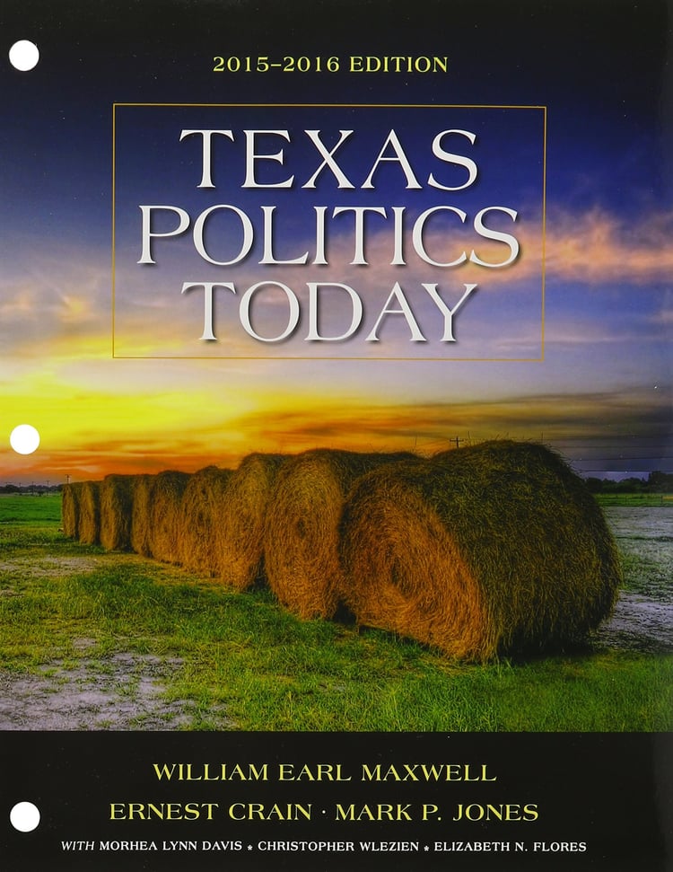 Bndl Llf Texas Politics Today 2015-2016