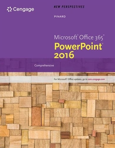 MindTap Computing, 2 terms (12 months) Printed Access Card for Pinard's New Perspectives Microsoft Office 365 & PowerPoint 2016: Comprehensive