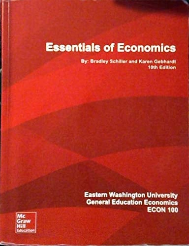 Essential of Economics - Eastern Washington University ECON 100