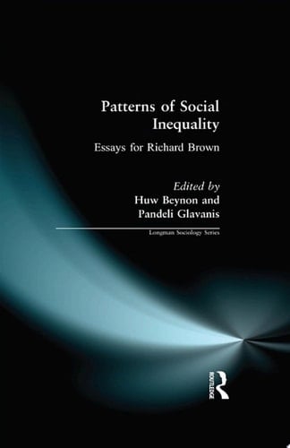 Patterns of Social Inequality