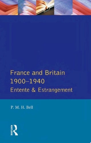 France and Britain, 1900-1940