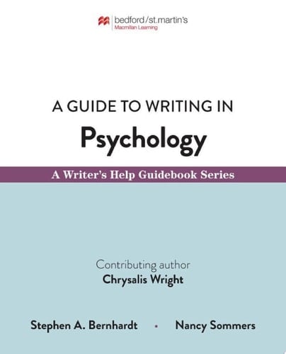 A Guide to Writing in Psychology
