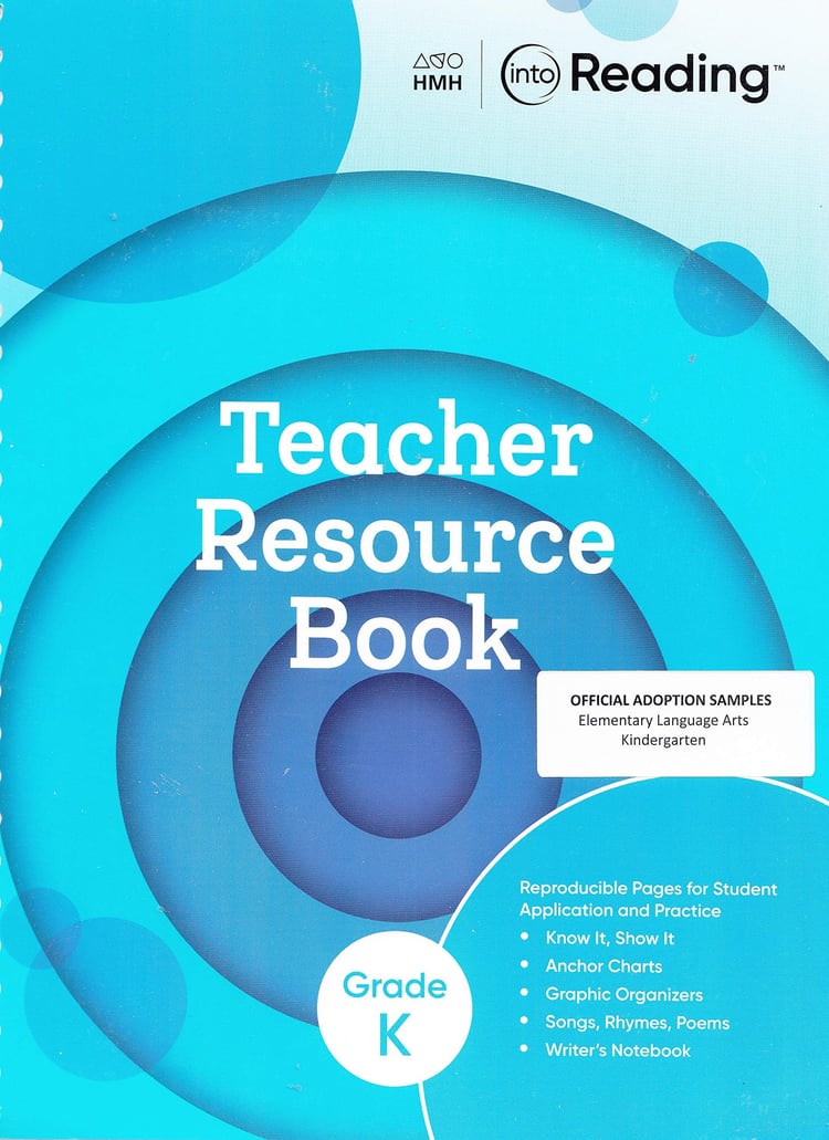 HMH: into Reading - Teacher Resource Book, Grade K