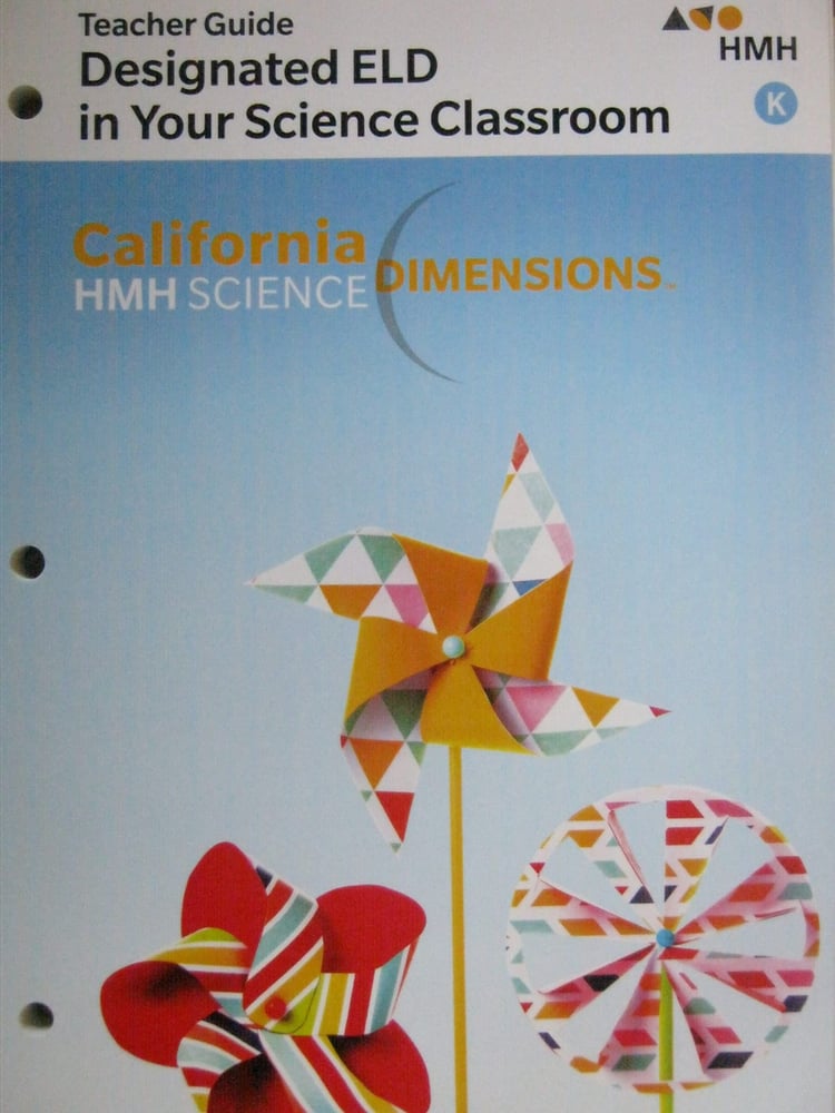 California HMH Science Dimensions Grade K