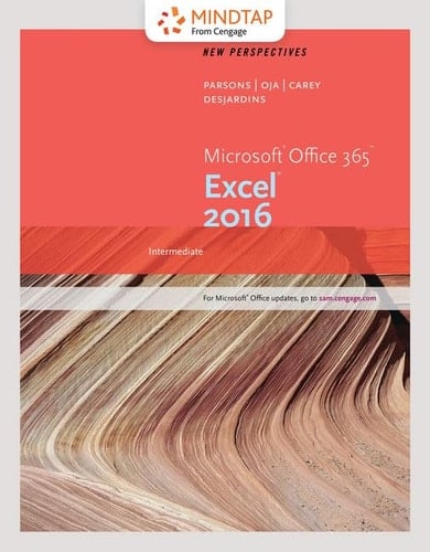 Perspectives Microsoft Office 365 & Excel 2016-intermediate + Mindtap Computing, 1 Term - 6 Months Access Card for Carey/Desjardins Perspectives Microsoft Office 365 & Excel 2016