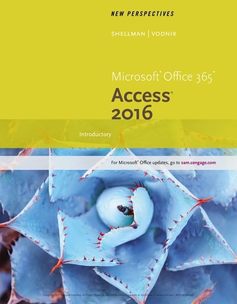 New Perspectives Microsoft Office 365 & Access 2016: Introductory