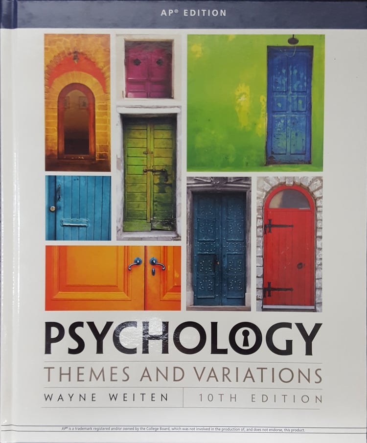 Psychology: Themes and Variations, AP Edition, 9781337292160, 1337292168, 2017