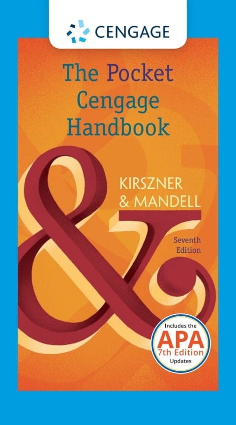 The Pocket Cengage Handbook with APA 7e Updates (The Cengage Handbook Series)