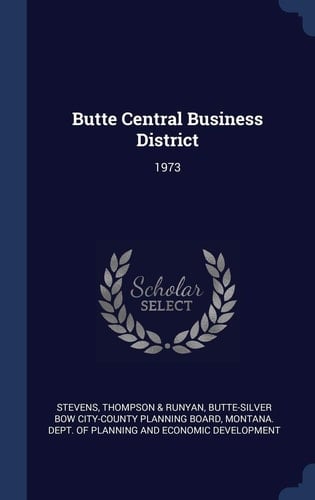 Butte Central Business District 1973