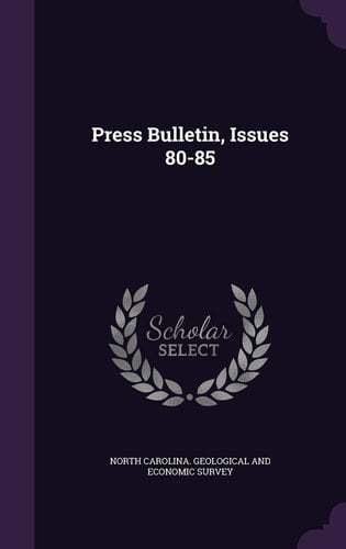 Press Bulletin, Issues 80-85