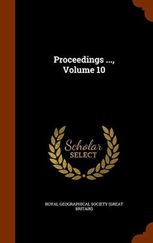 Proceedings ... , Volume 10