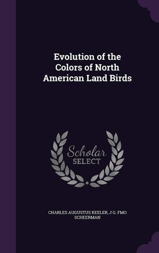 Evolution of the Colors of North American Land Birds