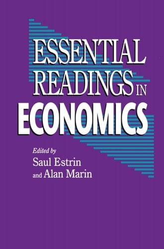 Essential Readings in Economics