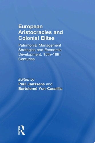 European Aristocracies and Colonial Elites
