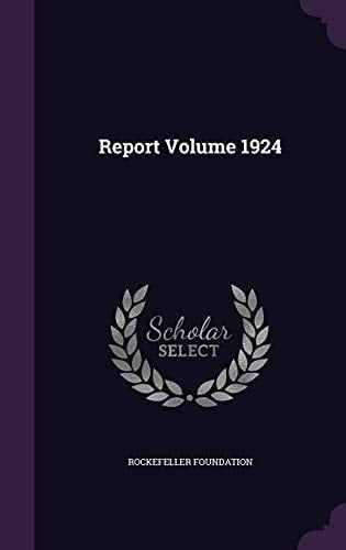Report Volume 1924