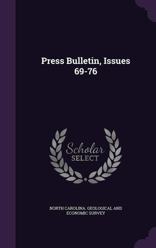 Press Bulletin, Issues 69-76