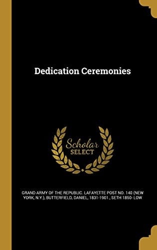 Dedication Ceremonies