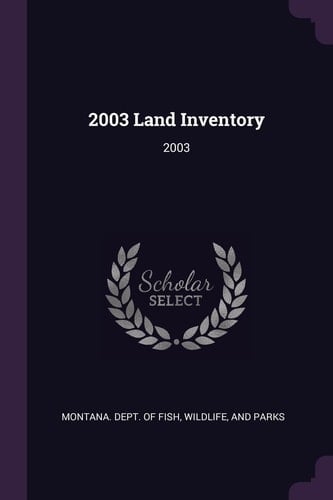 2003 Land Inventory 2003
