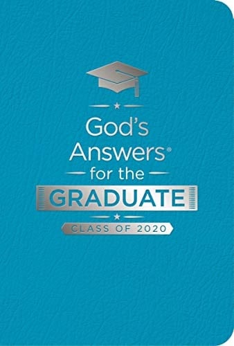 NKJV God's Answers for the Graduate Class Of 2020 [Teal]