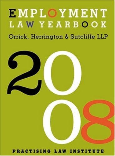 Employment Law Yearbook 2008