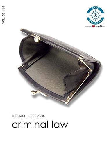 Valuepack:Criminal Law/Law Express Criminal Law 1st Edition