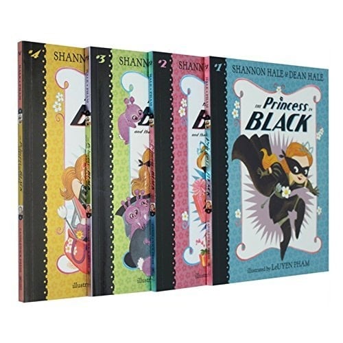 The Princess in Black Collection 4 Books Set (The Princess in Black, The Perfect Princess Party, The Hungry Bunny Horde, Takes a Vacation)