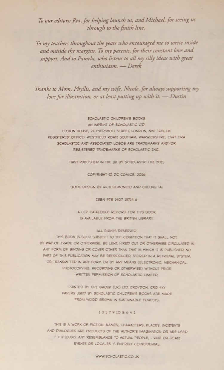 DC COMICS: Secret Hero Society 1:Study Hall of Justice