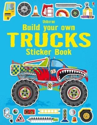 Build Your Own Trucks Sticker Book