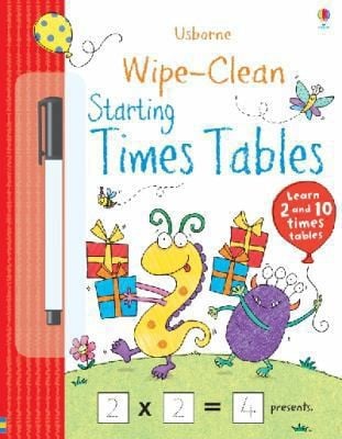 WipeClean Starting Times Tables