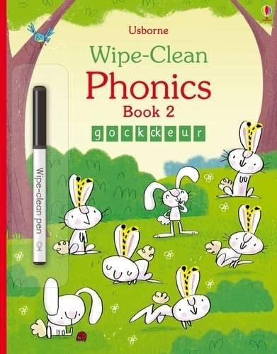 Wipe Clean Phonics Book 2