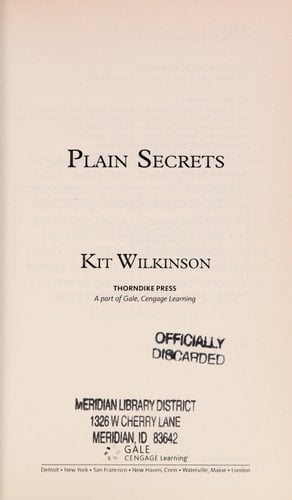Plain Secrets
