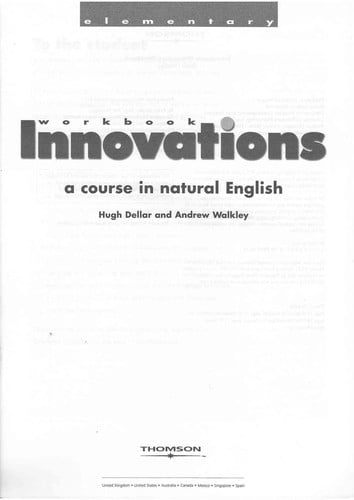 Innovations