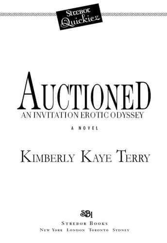 Auctioned An Invitation Erotic Odyssey