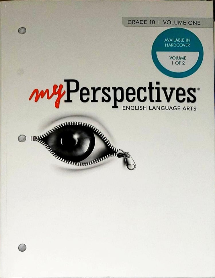 Myperspectives 2022 Consumable Student Edition Volume 1 Grade 10