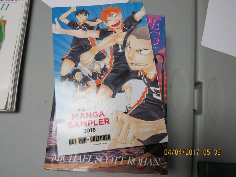 Comic CON 2016 Viz Media Manga Sampler