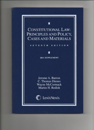 Constitutional Law 2011-Supplement