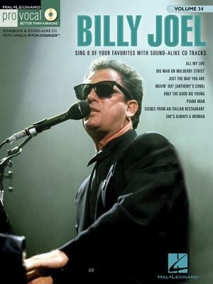 Billy Joel With CD Audio
            
                Hal Leonard Pro Vocal Numbered