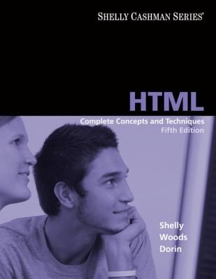 Html Complete Concepts And Techniques