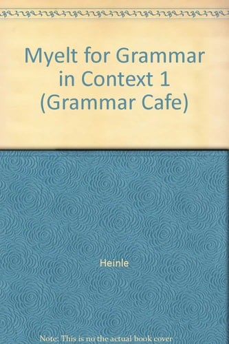Grammar Cafe for Grammar in Context Book 1