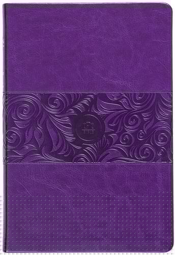 The Passion Translation New Testament (2020 Edition) Large Print Violet With Psalms, Proverbs and Song of Songs