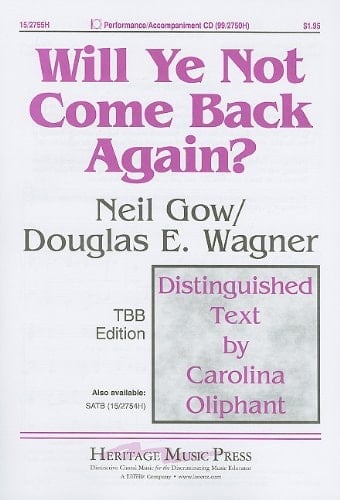 Will Ye Not Come Back Again?: TBB Edition