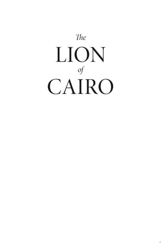 The Lion of Cairo