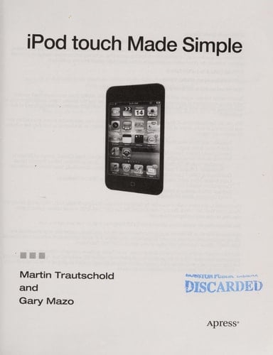 iPod touch Made Simple