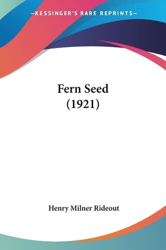 Fern Seed (1921)