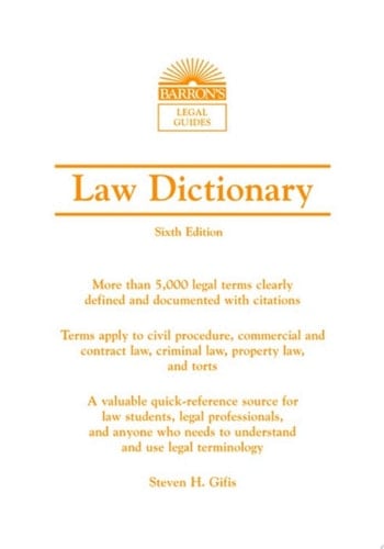 Law Dictionary
