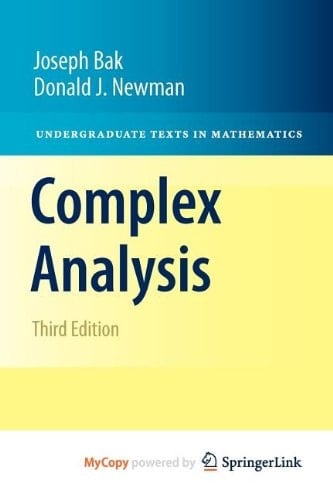 Complex Analysis