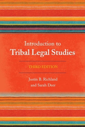 Introduction to Tribal Legal Studies